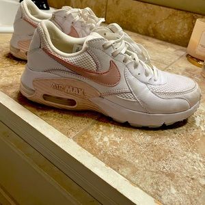Nike Air Max Pink and white. Not a lot of wear